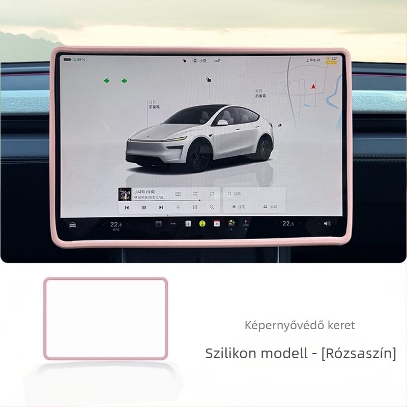 Aion i60 navigációs keret, szilikon középső konzolos védelem (Modell: Aion i60; Anyag: Szilikon; Része: Középső konzol)