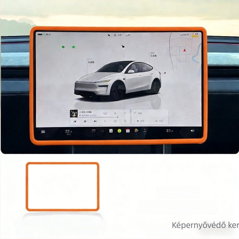 Aion i60 navigációs keret, szilikon középső konzolos védelem (Modell: Aion i60; Anyag: Szilikon; Része: Középső konzol)