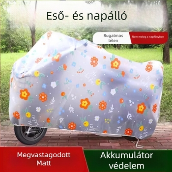 Elektromos járműtakaró eső és nap elleni védelem, egyszerű dizájn