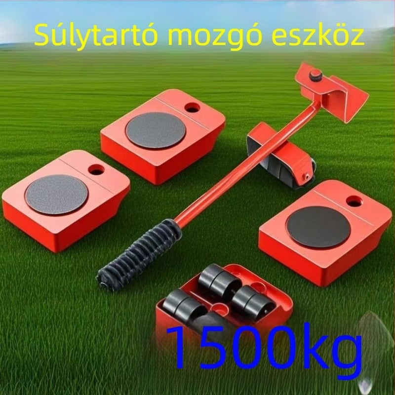 Bútorok és nehéz tárgyak mozgatására szolgáló eszköz univerzális kerekekkel, karbid anyag, 20 darabos csomag, megkönnyíti a mozgatást