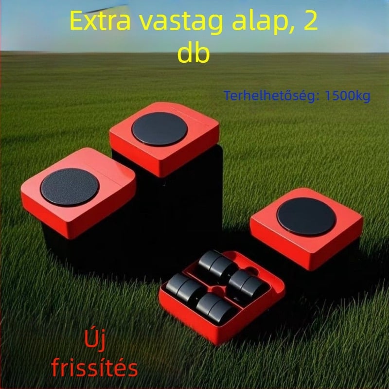 Bútorok és nehéz tárgyak mozgatására szolgáló eszköz univerzális kerekekkel, karbid anyag, 20 darabos csomag, megkönnyíti a mozgatást