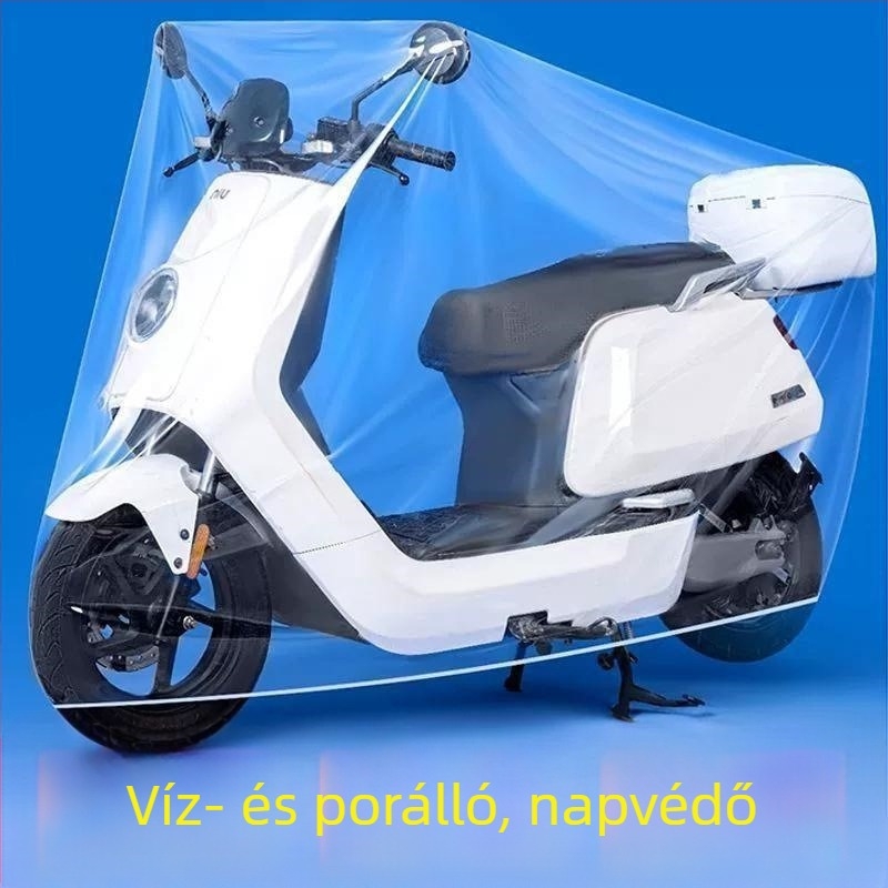 Kerékpár esővédő, napvédő árnyékoló, por- és vízálló, tartós (úti és MTB kerékpárokhoz)