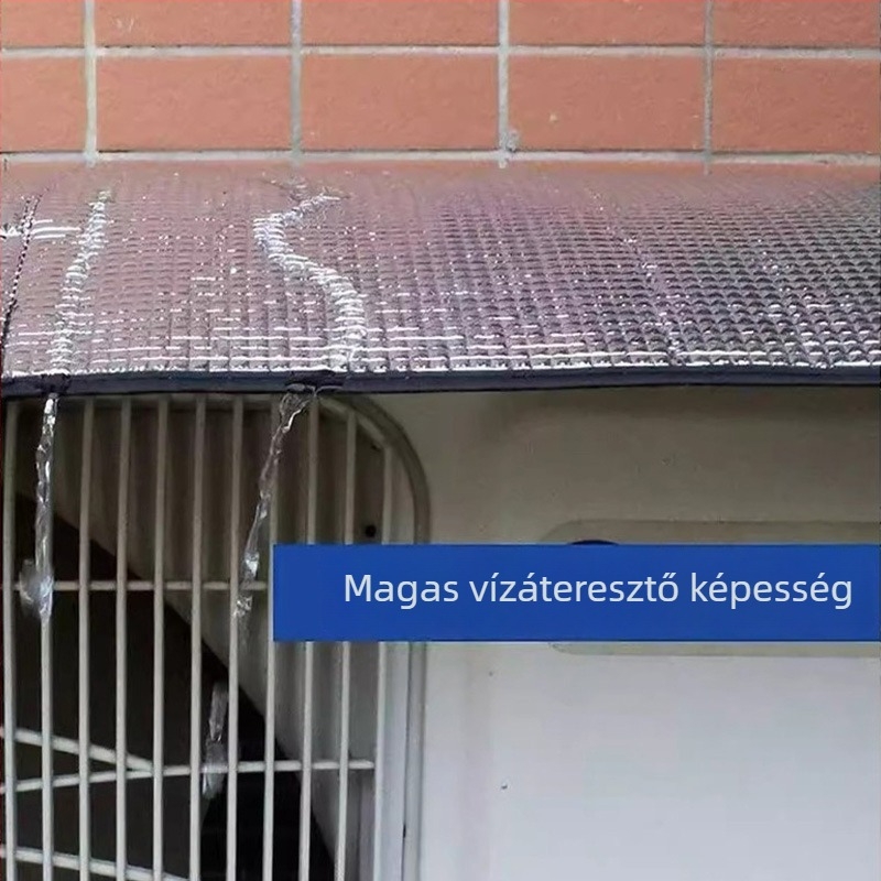 Kültéri légkondicionáló egység védőhuzata — kétoldalas alumíniumfólia, egyszerű stílus, klímaberendezés védőhuzat