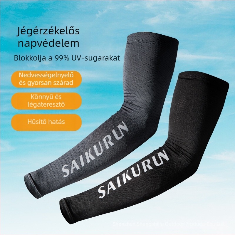Saikurun Kültéri karvédő ujjvédők – Napsütés elleni védelem, Ice Silk anyag, Uniszex