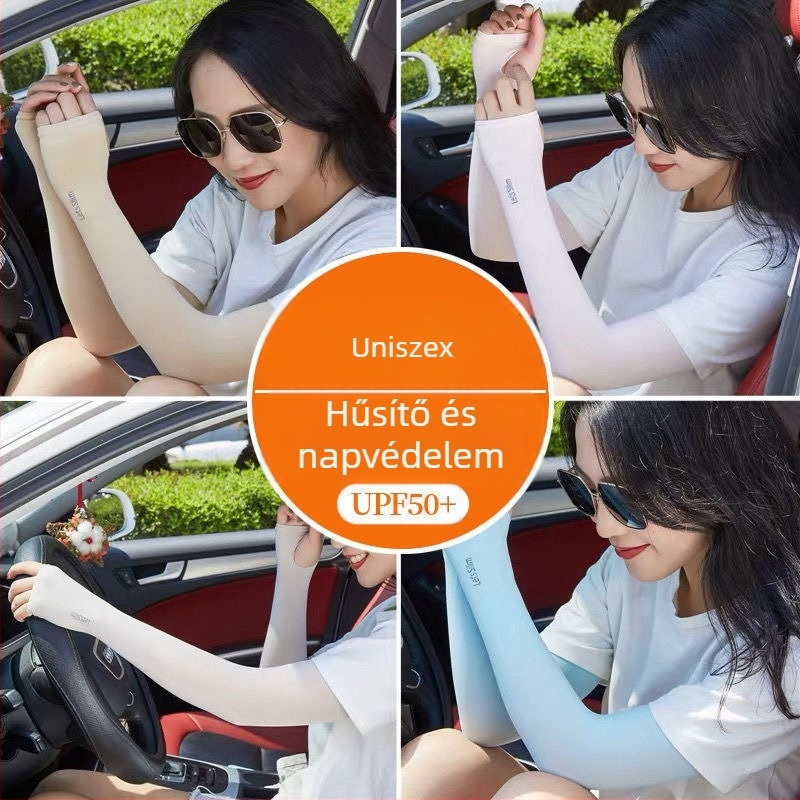 Ice Silk karvédő karpántok, lélegzőek, nedvesség-elvezető, UV-védelem (nylon anyag 80–90%)