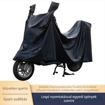 XL méretű elektromos jármű takaró – por- és esőálló, napvédelmi funkcióval
