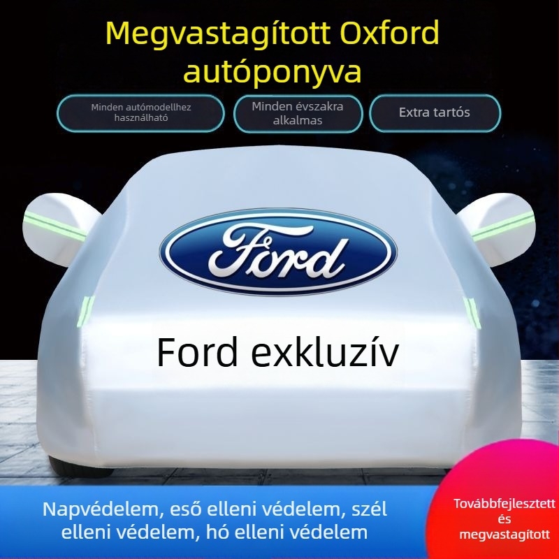 Ford Focus, Escort, Mondeo, Taurus, Escape, Kuga autóponyva – Napvédelem, vastag anyag