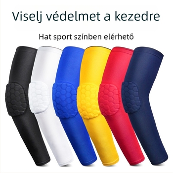 Pro alkarvédő – Lélegző méhsejt mintázatú védelem, poliészter rost, felnőtteknek, kosárlabda