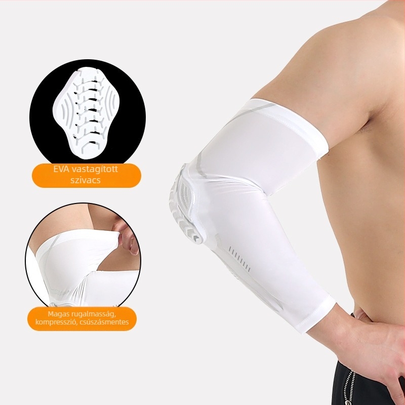 Force Shield könyökvédő ujjvédő kosárlabdához – Spandex anyag, könyök védelem