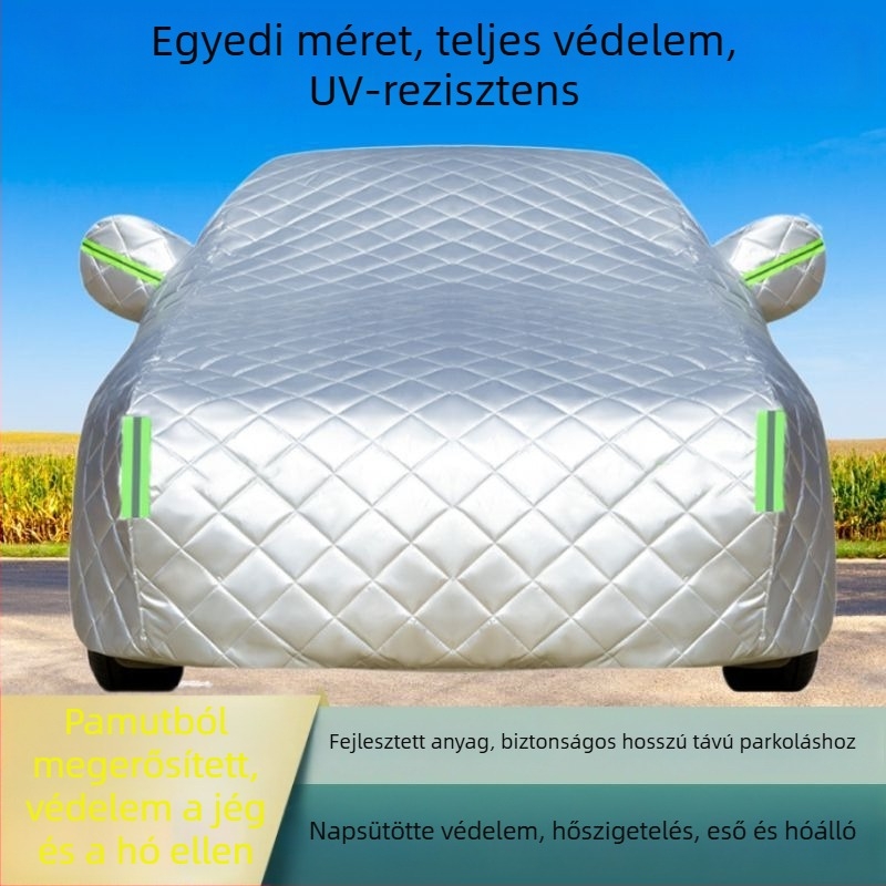 Geely Boyue L autóvédő takaró – anti-jégeső védelem, UV védelem, vízálló, hóálló, hőszigetelő selyem-poliészter anyag