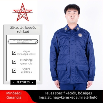 Jihua 23 Edzői egyenruha – poliészter-pamut keverék, légáteresztő, kopásálló, uniszex, egész éves használatra, Modell 19