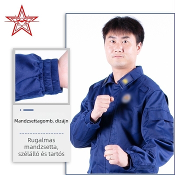 Jihua 23 Edzői egyenruha – poliészter-pamut keverék, légáteresztő, kopásálló, uniszex, egész éves használatra, Modell 19