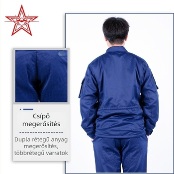 Jihua 23 Edzői egyenruha – poliészter-pamut keverék, légáteresztő, kopásálló, uniszex, egész éves használatra, Modell 19