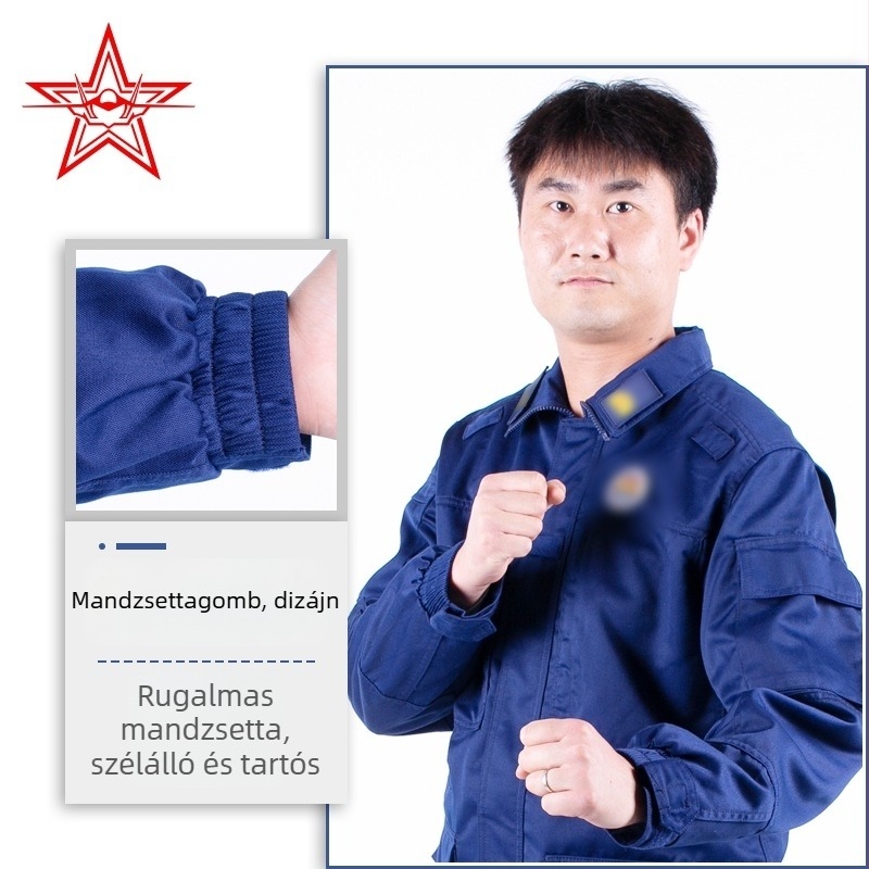 Jihua 23 Edzői egyenruha – poliészter-pamut keverék, légáteresztő, kopásálló, uniszex, egész éves használatra, Modell 19