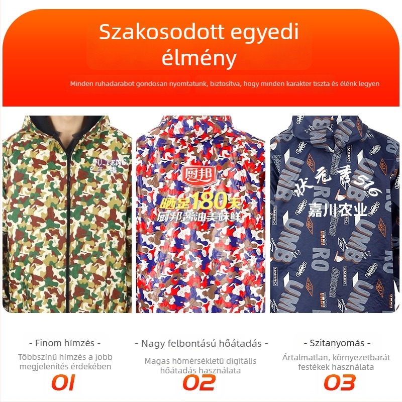 Kamuflázzal mintázott munkaruha kabát kapucnival, hosszú ujjú, kék fleece-béléses, vízálló és olajálló.