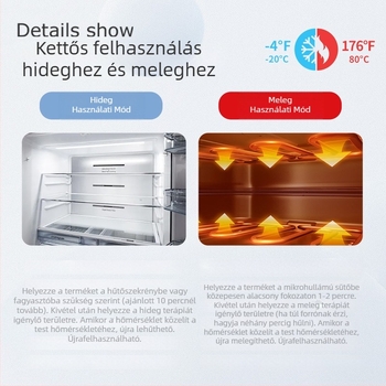 Nyári ice-silk kar- és könyökvédő, csúszásmentes felülettel, gel anyagú, kettős használat meleg/hideg