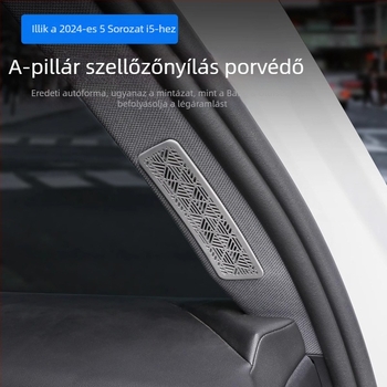 Horse friend BMW 5 Series A-pillér légáramlásvédő fedél dekoratív matrica belső autóalkatrész – kompatibilis 26 modellhez, testreszabás nélkül