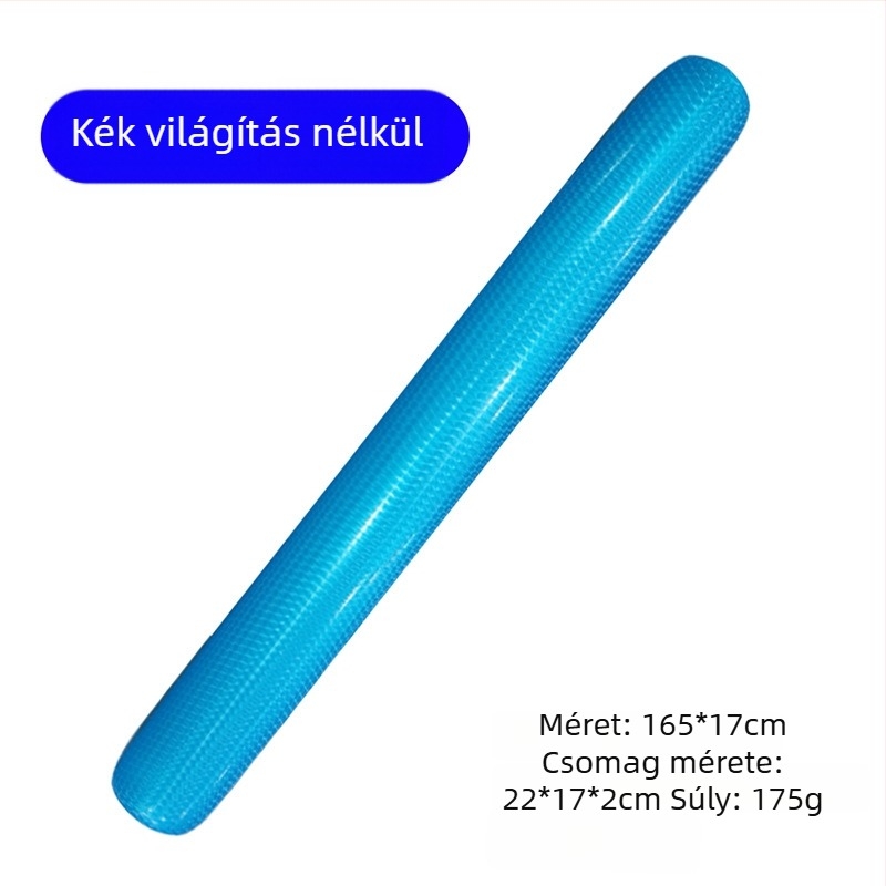 PVC repedésálló, felfújható vízi loungefüggőággyal LED világítással, összecsukható, felnőtteknek