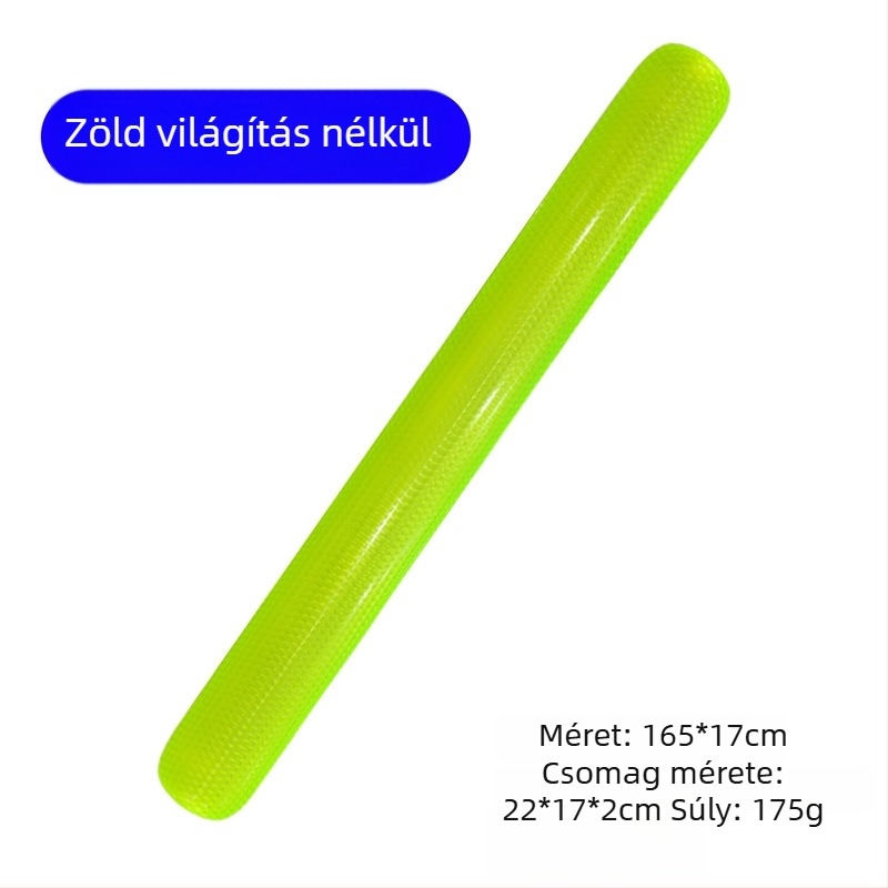 PVC repedésálló, felfújható vízi loungefüggőággyal LED világítással, összecsukható, felnőtteknek