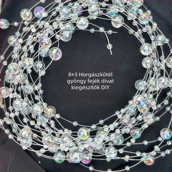 DIY ékszer kiegészítők: akril, beillesztési technika, természetes stílus, friss és édes dizájn