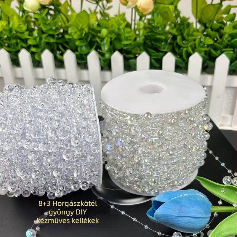 DIY ékszer kiegészítők: akril, beillesztési technika, természetes stílus, friss és édes dizájn