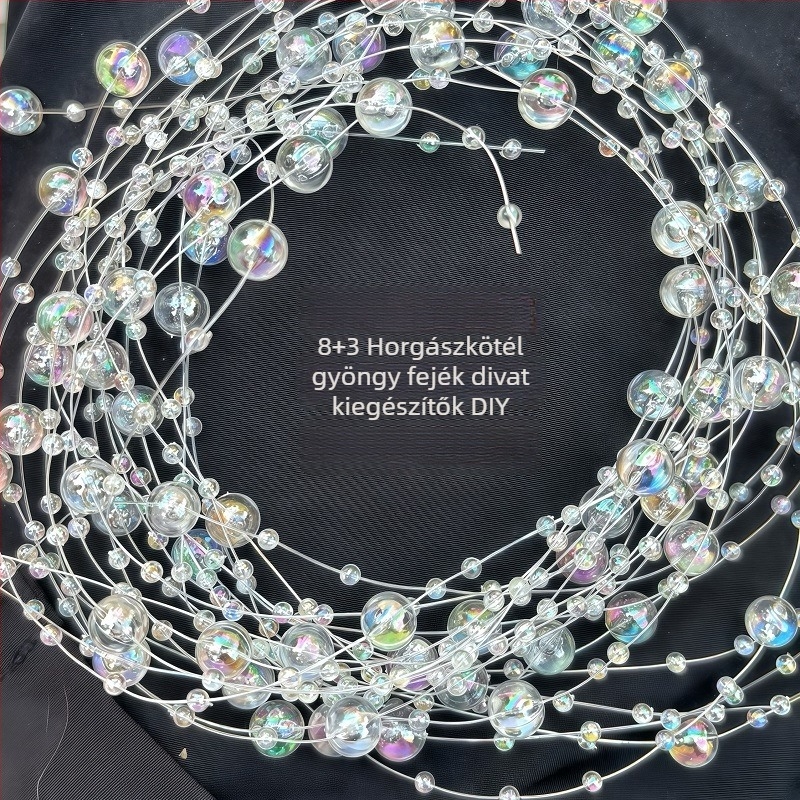 DIY ékszer kiegészítők: akril, beillesztési technika, természetes stílus, friss és édes dizájn