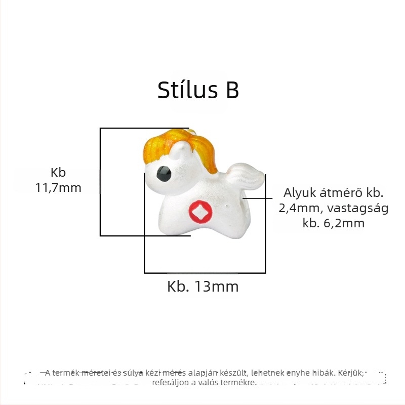 DIY ezüst kiegészítők — 3D kemény ezüst, 3D1472, 99% ezüst