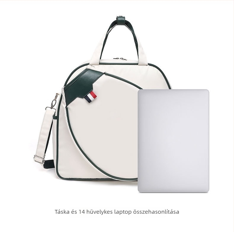 Multifunkcionális tenisz- és tollaslabda táska – Oxford anyag, váll- vagy crossbody kialakítás, ideális fitness felszereléshez, asztaliteniszhez és tollaslabdához