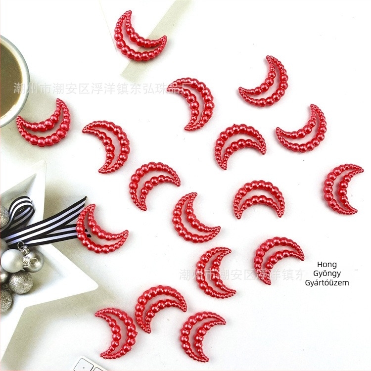 Szabad gyöngyök - Anyag: műanyag/gyanta; Olajos felületkezelés; Koreai stílus; 2021 nyár