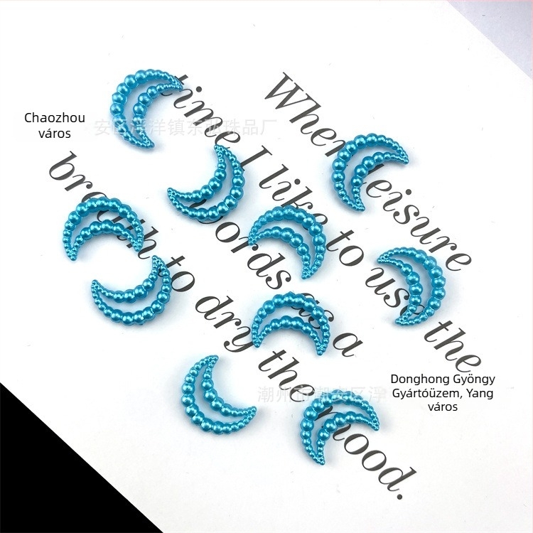 Szabad gyöngyök - Anyag: műanyag/gyanta; Olajos felületkezelés; Koreai stílus; 2021 nyár