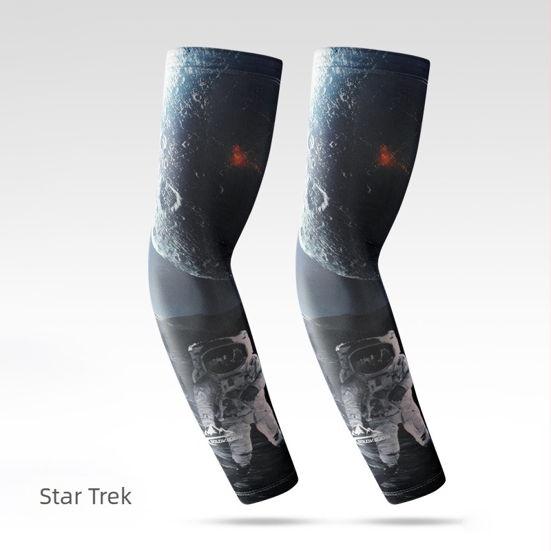 Kültéri karvédő Ice Silk anyagból, csíkos mintázat, csúszásmentes, légáteresztő, férfiak számára