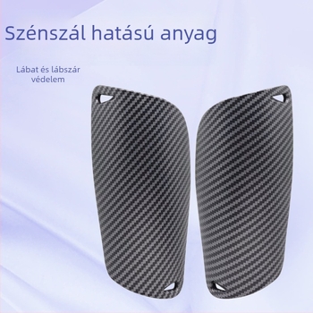 Futball sípcsontvédők – felnőttek és gyerekek számára, könnyű műanyag, testreszabás nélkül