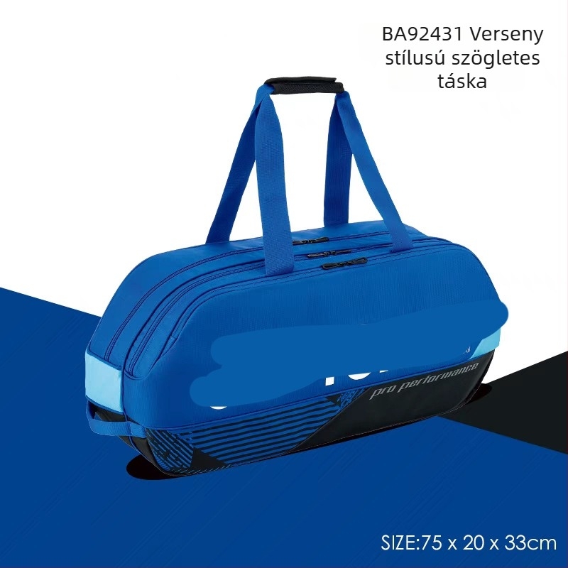 Badminton/Tennis táska – Oxford anyag, vízálló, kód 92431, felnőtt, uniszex