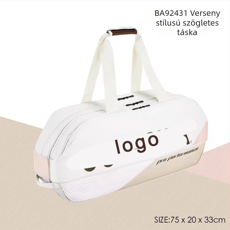 Badminton/Tennis táska – Oxford anyag, vízálló, kód 92431, felnőtt, uniszex