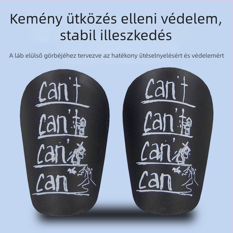 PU anyagú sípcsontvédő futballhoz testreszabható opcióval