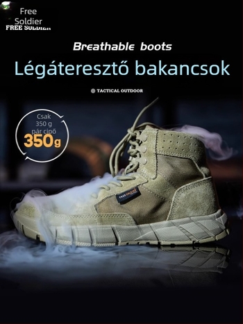 Férfi túrabakancs Free Soldier, őszi-téli szezon, poliészter