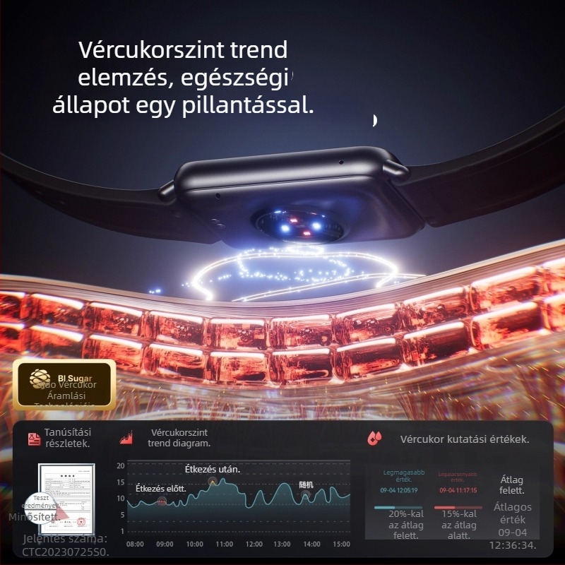 DIDO R40SProII okos karkötő – vérnyomás, oxigén-szint a vérben, pulzus, alvásfigyelés és Bluetooth hívások