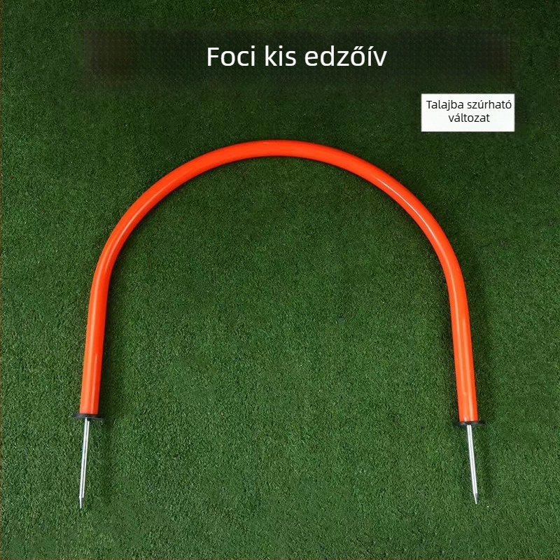 Futball mini kapu edzőkészlet labdakezeléshez és cselezéshez, röplabda akadályok