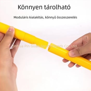 PVC edzőpálcák készlet futballhoz, kosárlabdához és röplabdához – Crown márka, edző segédeszközök