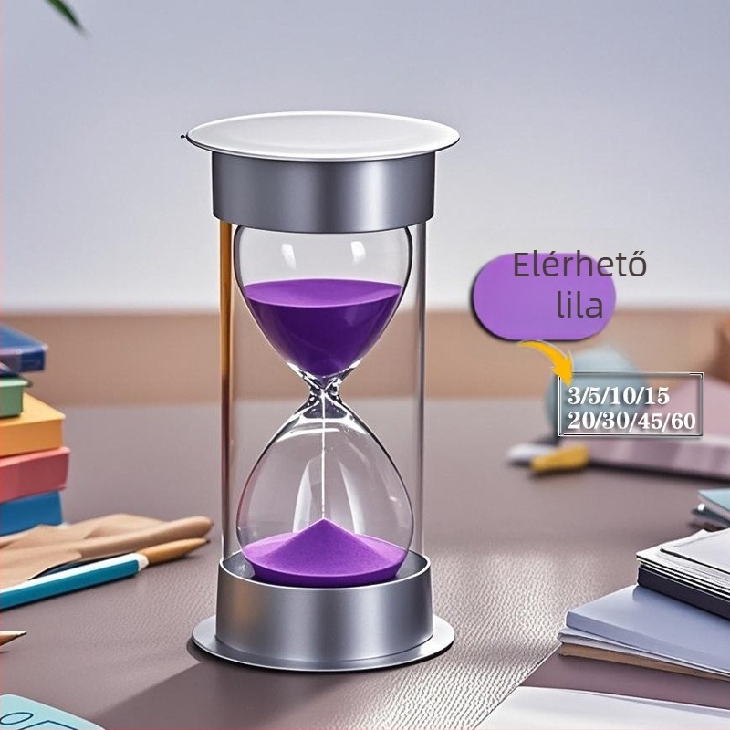 Konyhai homokóra időzítő, ütésálló, 5/10/30 perc, fújt üveg, kínai stílusú asztali dísz, Morning Tide márkájú