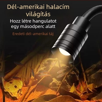 Akvarisztikai spotlámpa - Fókuszált LED világítás akváriumi tájépítéshez (3W, 120g, Márka Ql)