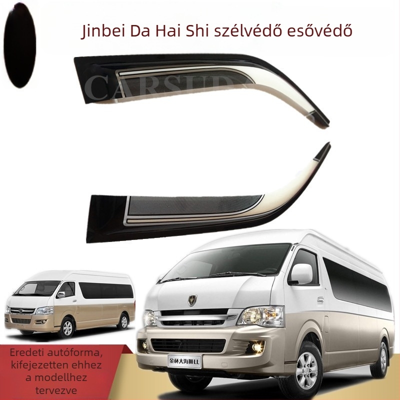 PU esővédő az ablakokra Jinbei Jinlv Sea Lion, Jinlong, New Jinwei Kai Ge, Higer HC5 és Kowloon A4A6