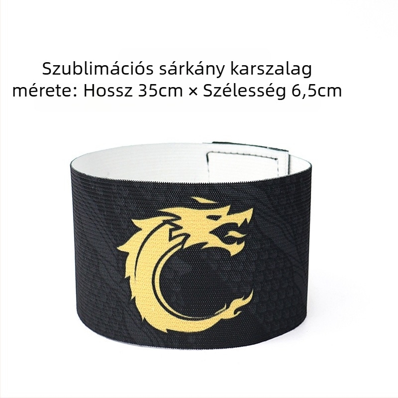 Futball kapitánykarszalag, elastikus, állítható edzésekhez és mérkőzésekhez, személyre szabható gyermekek és felnőttek számára