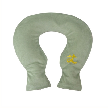 U‑alakú melegítő vízbetöltő tasak a nyak és a vállak számára, flanelből, 800 g, fűtés vízzel tölthető, testreszabható