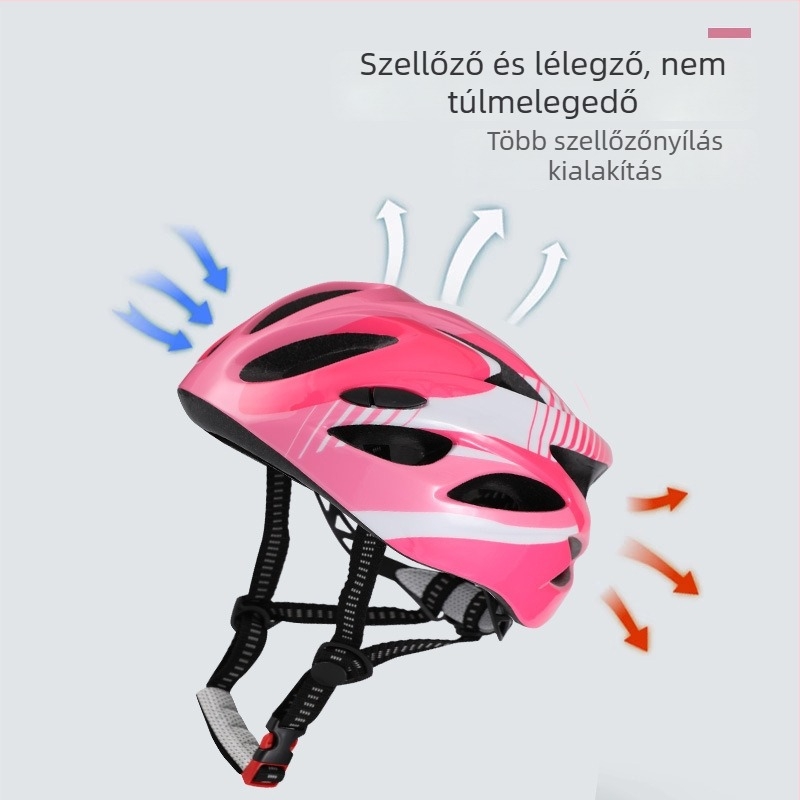 Gyermekeknek szóló görkorcsolya védőfelszerelés készlet – sisak, tenyér-, csukló- és térdvédők, szivacsos párnázás