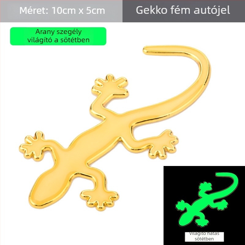 Autó karosszéria matrica – 3D állat mintázat, ragasztós telepítés, testre szabható