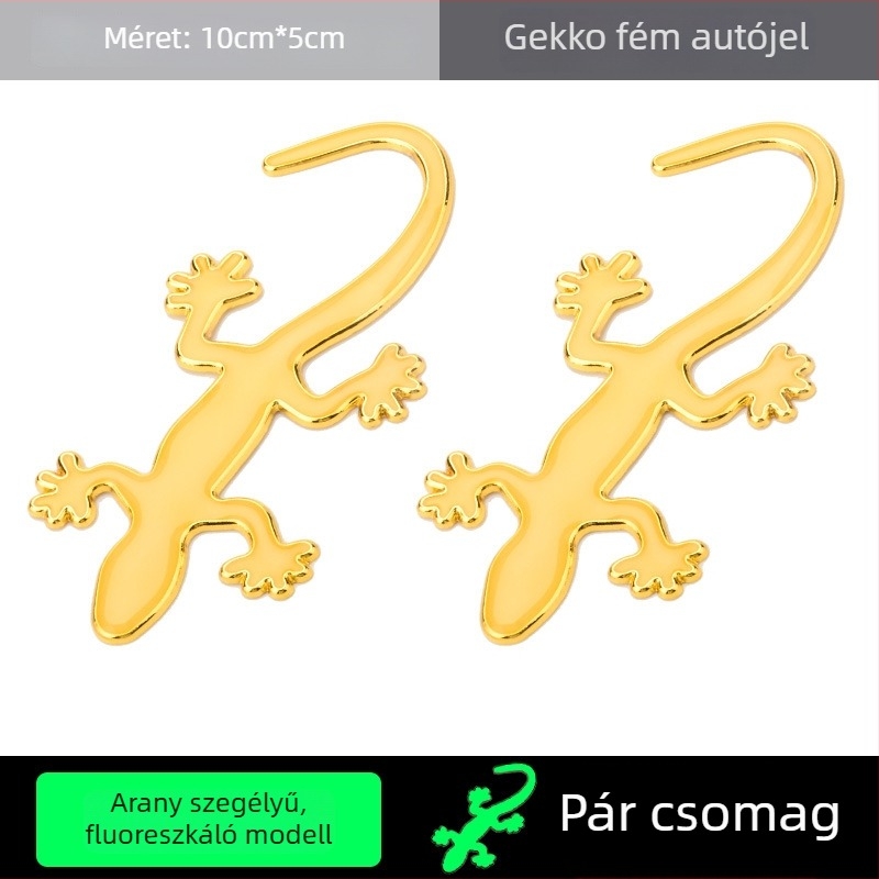 Autó karosszéria matrica – 3D állat mintázat, ragasztós telepítés, testre szabható