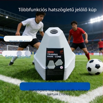 MAICCA Fociedzéshez – hexagonális jelzőkorongok és akadálykúpok, PE Mk-8117