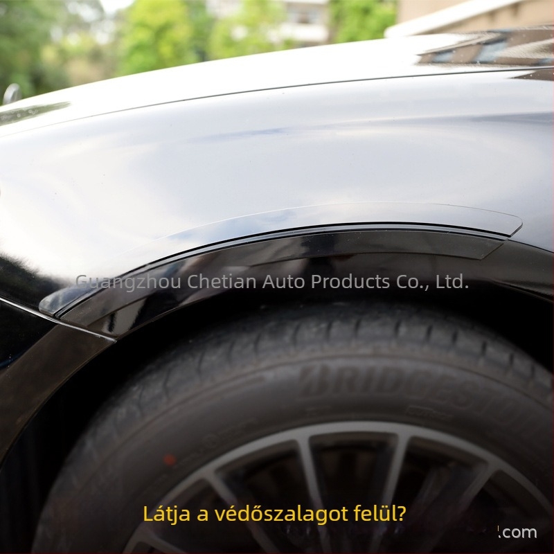 Lanku szilikon ütközésvédő sáv kerékívhez, Ideal modellhez, testreszabás nélkül