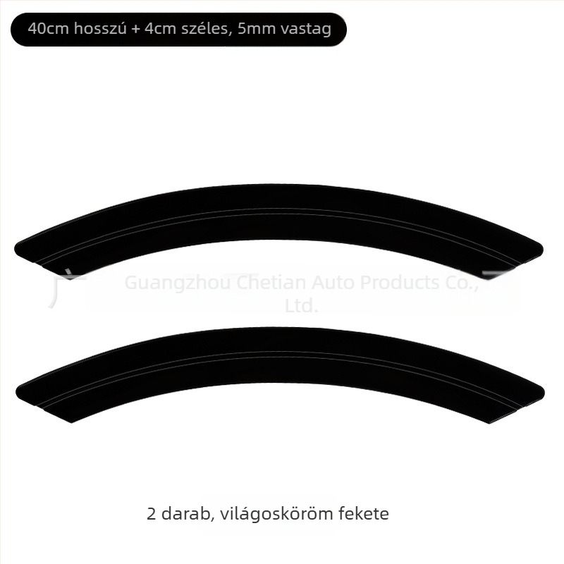 Lanku szilikon ütközésvédő sáv kerékívhez, Ideal modellhez, testreszabás nélkül